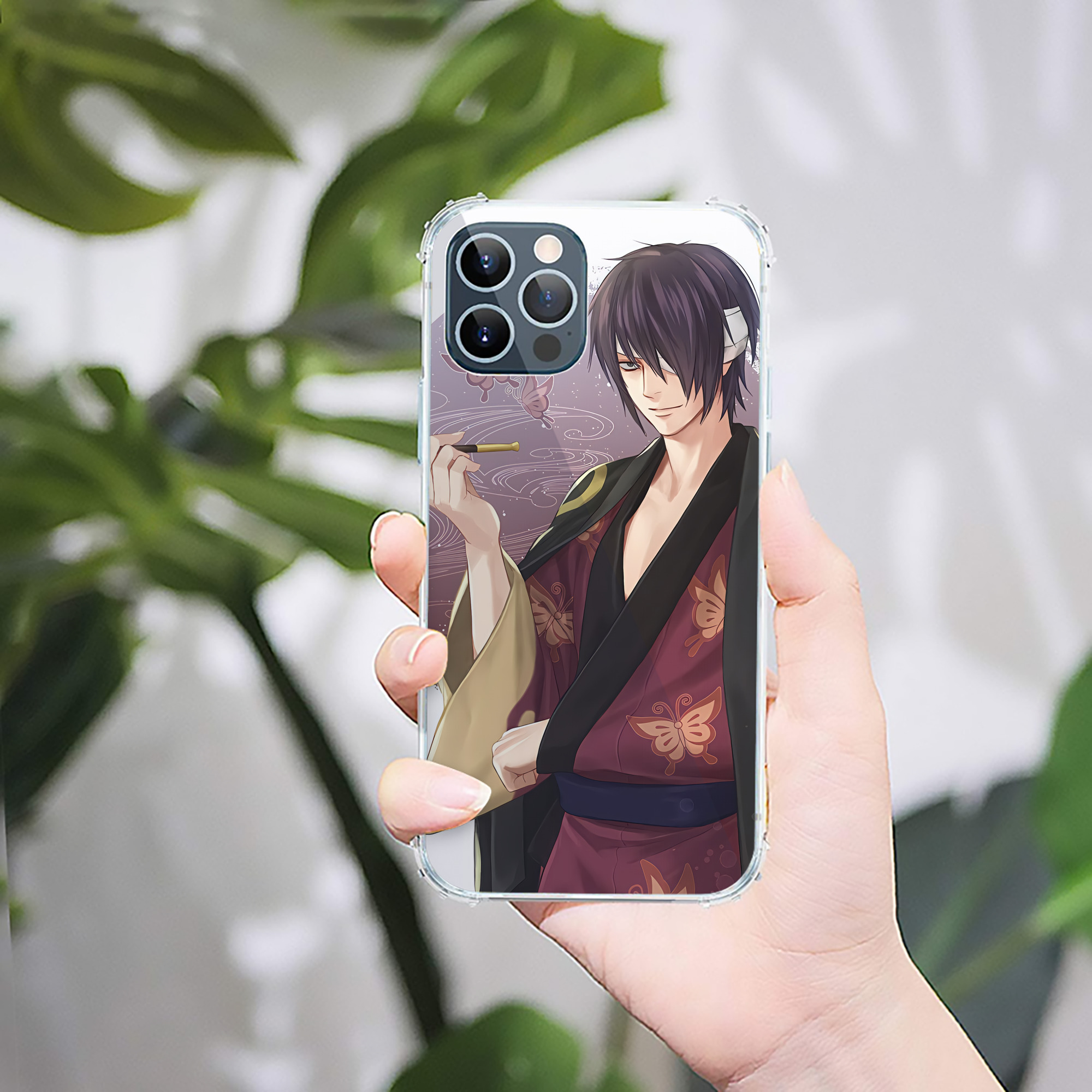 （画像用） 刀剣乱舞 Touken Ranbu 【iPhone 12シリーズ対応】透明スマホケース（クリアソフトケース）